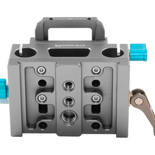 Kondor Blue Camera Cages & Rigs>15mm LWS Arri/501 Side Loading Baseplate for Red Komodo, BMPCC & Mirrorless - Space Grey