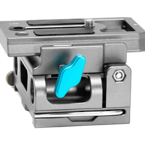 Kondor Blue Camera Cages & Rigs>15mm LWS Arri/501 Side Loading Baseplate for Red Komodo, BMPCC & Mirrorless - Space Grey
