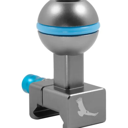 Kondor Blue Camera Cages & Rigs>NATO Clamp to Ball Head for Magic Arms - Space Grey