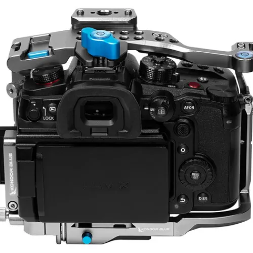 Kondor Blue Camera Cages & Rigs>Panasonic Lumix GH7/GH6 Cage - Cage Only - Space Grey