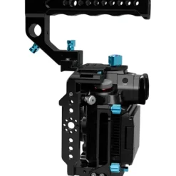 Kondor Blue Camera Cages & Rigs>Panasonic Lumix GH7/GH6 Cage With Top Handle - Black