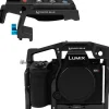 Kondor Blue Camera Cages & Rigs>Panasonic Lumix S5II/X Cage with Top Handle - Black