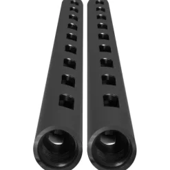 Kondor Blue Camera Cages & Rigs>PPSH 15mm Rod (Threaded M12) 18 Inch - Black, 2 Pack