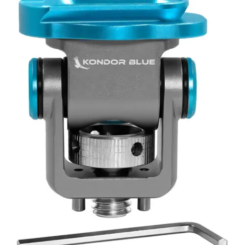 Kondor Blue Video Monitors & Accessories>Pro Monitor Mount with Mini Quick Release Built-In Tilt/Pan - Space Grey