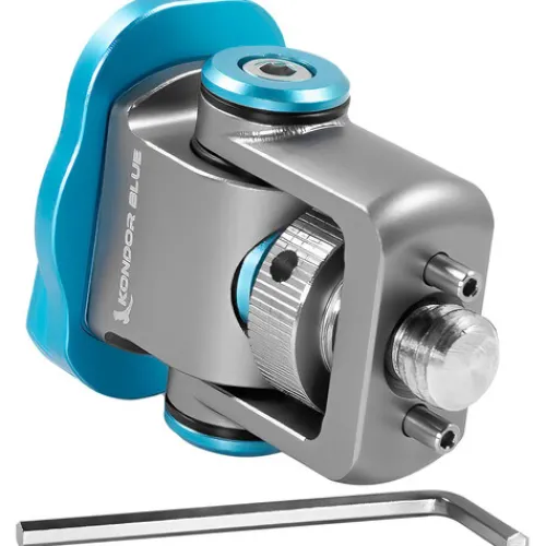 Kondor Blue Video Monitors & Accessories>Pro Monitor Mount with Mini Quick Release Built-In Tilt/Pan - Space Grey