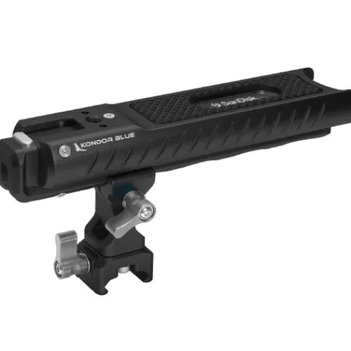 Kondor Blue Camera Cages & Rigs>PRO-BLADE SSD Handle for Sandisk USB-C Recording (Raven Black)