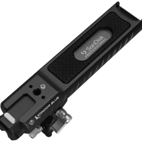 Kondor Blue Camera Cages & Rigs>PRO-BLADE SSD Handle for Sandisk USB-C Recording (Raven Black)
