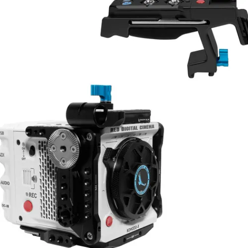 Kondor Blue Camera Cages & Rigs>RED Komodo X Cage with Top Handle - Raven Black