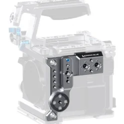 Kondor Blue Camera Cages & Rigs>RED V-RAPTOR Left Side Plate - Space Grey