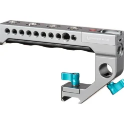 Kondor Blue Camera Cages & Rigs>Remote Trigger Top Handle for EOS R5, RED KOMODO, Fujifilm, Z CAM, URSA, C300, C70, Sony A7, LUMIX Start/Stop Trigger - Space Grey
