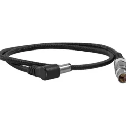Kondor Blue Cables & Connectors>Right Angle DC Male to LEMO 2 Pin 0B Male Coiled Power Cable for ARRI - Teradek