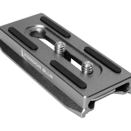 Kondor Blue Gimbal Accessories>Ronin Gimbal Arca Plate for Cages - Space Grey
