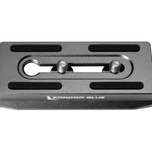 Kondor Blue Gimbal Accessories>Ronin Gimbal Arca Plate for Cages - Space Grey