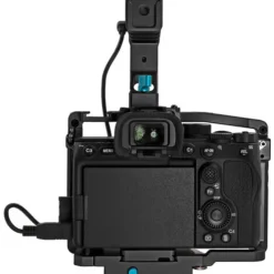 Kondor Blue Camera Cages & Rigs>Sony A7SIII Cage with Start-Stop Trigger Top Handle for A7 Series Cameras - Black