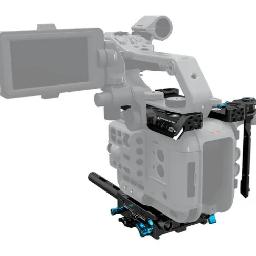 Kondor Blue Camera Cages & Rigs>Sony FX6 Base Rig - Raven Black
