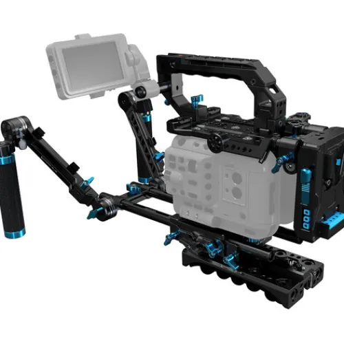 Kondor Blue Camera Cages & Rigs>Sony FX6 Ultimate Rig - Raven Black
