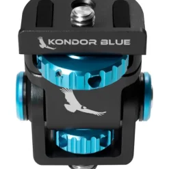 Kondor Blue Camera Cages & Rigs>Swivel Tilt Monitor Mount with Arri Pin (Pan/Tilt) - Black