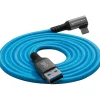 Kondor Blue Cables & Connectors>USB A To USB C Right Angle Cable - 3m - Blue