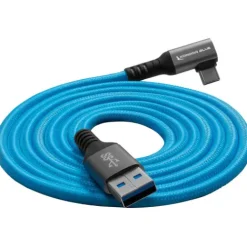 Kondor Blue Cables & Connectors>USB A To USB C Right Angle Cable - 3m - Blue