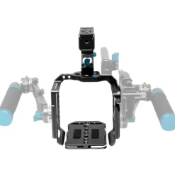 Kondor Blue Camera Cages & Rigs>Z Cam Cage E2 Flagship Cage S6 F6 F8 - with Top Handle - Space Grey
