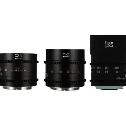 Laowa Cinema Lenses>Cine Prime 3-Lens Wide and Macro Bundle - 10mm, 17mm, 50mm - Micro Four Thirds