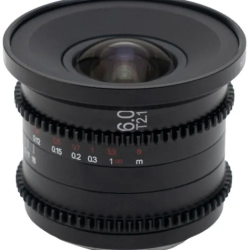 Laowa Cinema Lenses>6mm T2.1 Zero-D Cine Lens - Micro Four Thirds