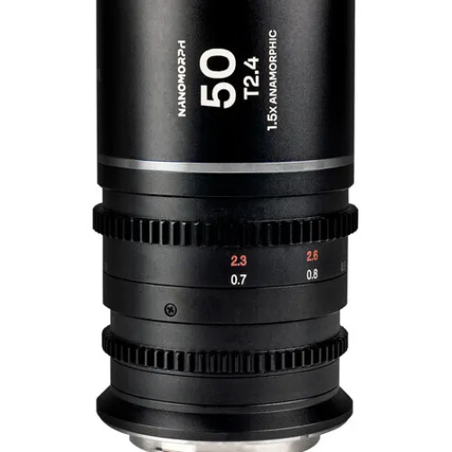 Laowa Cinema Lenses>Nanomorph 50mm T2.4 1.5x S35 Anamorphic Lens - Nikon Z - Silver Flare