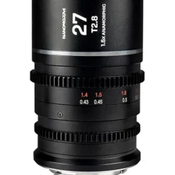 Laowa Cinema Lenses>Nanomorph 27mm T2.8 1.5x S35 Anamorphic Lens - Sony E - Silver Flare