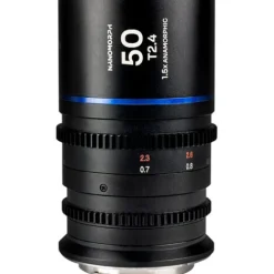 Laowa Cinema Lenses>Nanomorph 50mm T2.4 1.5x S35 Anamorphic Lens - Canon RF - Blue Flare
