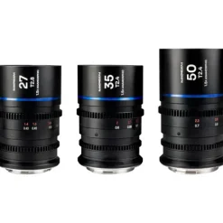 Laowa Cinema Lenses>Nanomorph S35 Prime 3 Lens Bundle - Micro Four Thirds - Blue Flare