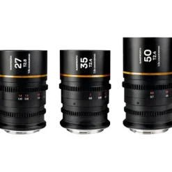 Laowa Cinema Lenses>Nanomorph S35 Prime 3 Lens Bundle - Nikon Z - Amber Flare
