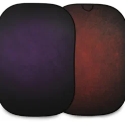 Lastolite Light Stands, Backgrounds & Mounting>Collapsible Vintage Background 1.5m x 2.1m - Aubergine/Crimson