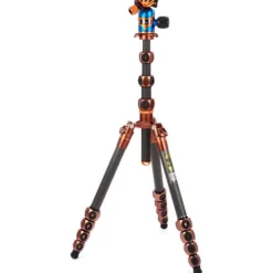 3 Legged Thing Tripods>3-Legged Thing Legends Bucky Carbon Fibre Tripod with AirHed VU Ball Head - Bronze Blue
