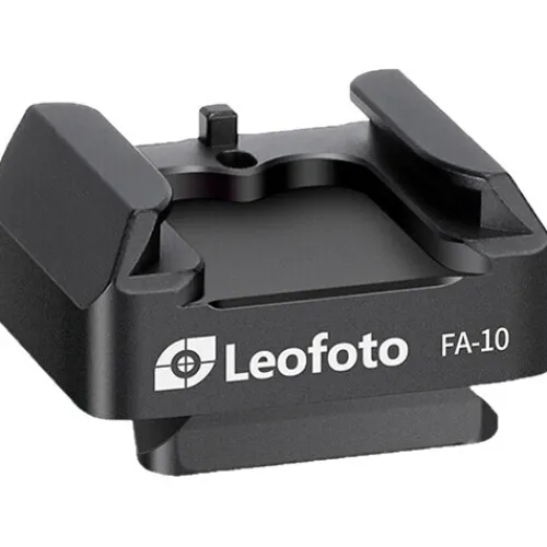 Leofoto Shoe Mount Adapters>FA-10 QR Plate for Cold Shoe and Hot Shoe Adapter
