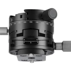 Leofoto Tripod Heads>G2 3D Geared Head with NP-60 Plate