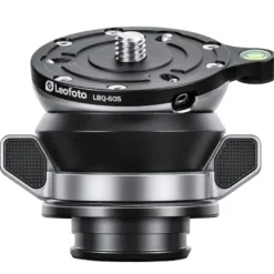 Leofoto Tripod Heads>LBQ-60S Black 61mm Levelling Base for LQ-324, LQ-365 and LG-324