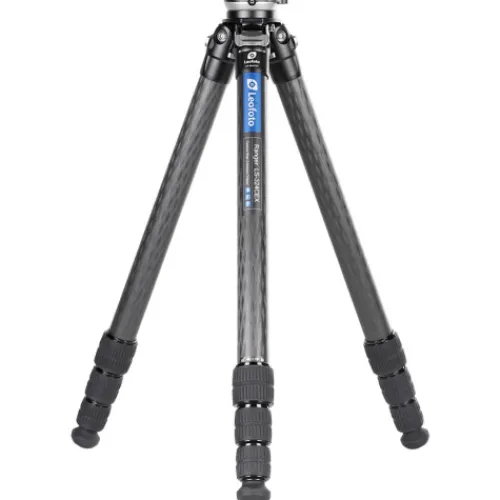 Leofoto Tripods>LS-324CEX Ranger Levelling Base Series 4 Section Carbon Fibre Tripod