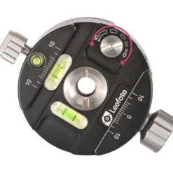 Leofoto Quick Release Plates>PAN-02 15 Deg. Indexing Panning Clamp with QP-70N Plate