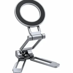 Leofoto Smartphone Accessories>PS-5 Magnetic Foldable Phone Stand - Silver