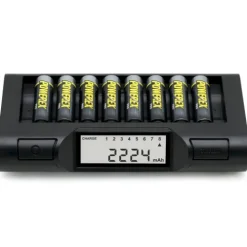 Maha Energy Aa / Aaa Batteries & Chargers>Maha Powerex MH-C980 Turbo Eight AA/AAA Battery Charger Analyser