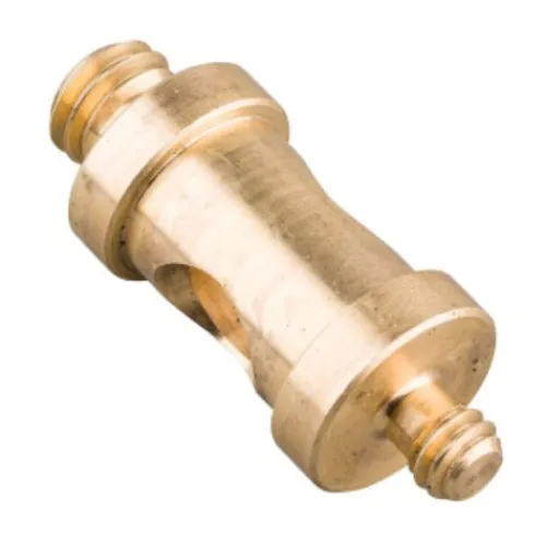 Manfrotto Mounting Hardware|Light Stands, Backgrounds & Mounting>118 Adaptor Spigot Male 16mm Short with 1/4 and 3/8 Screw