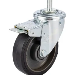 Manfrotto Mounting Hardware|Light Stands, Backgrounds & Mounting>374-10 Braked Wheel Set 160mm Diameter - M10 Thread