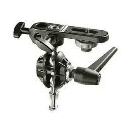 Manfrotto Mounting Hardware|Light Stands, Backgrounds & Mounting>155 Double Ball Joint Head with Camera Platform