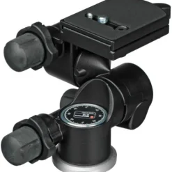 Manfrotto Tripod Accessories>410 3-Way, Geared Pan-and-Tilt Head with 410PL Quick Release Plate