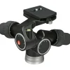 Manfrotto Tripod Accessories>405 3-Way, Geared Pan-and-Tilt Head with 410PL Quick Release Plate