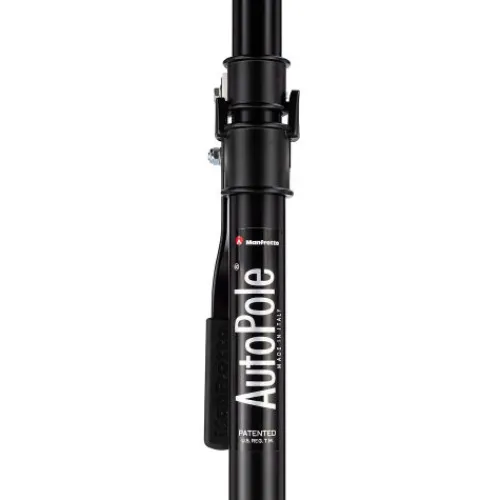 Manfrotto Mounting Hardware|Light Stands, Backgrounds & Mounting>076B Black Autopole 1.5-2.7m - Set of 2