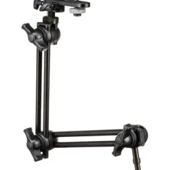 Manfrotto Mounting Hardware|Light Stands, Backgrounds & Mounting>396B-2 2-Section Double Articulated Arm with Camera Bracket