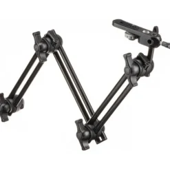 Manfrotto Mounting Hardware|Light Stands, Backgrounds & Mounting>396B-3 3-Section Double Articulated Arm with Camera Bracket