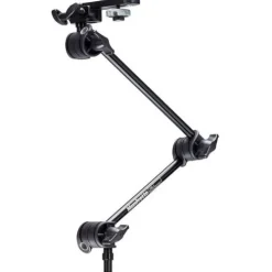 Manfrotto Mounting Hardware|Light Stands, Backgrounds & Mounting>196B-2 2-Section Single Articulated Arm with Camera Platform
