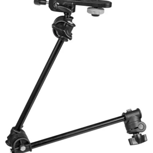 Manfrotto Mounting Hardware|Light Stands, Backgrounds & Mounting>196B-2 2-Section Single Articulated Arm with Camera Platform